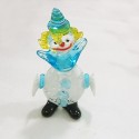 Clown bombé en verre