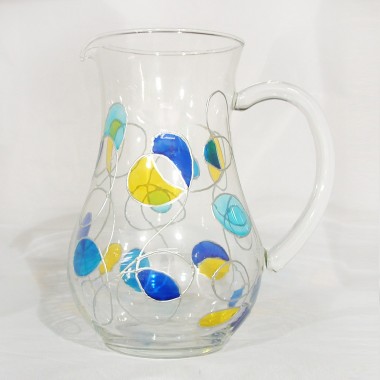 Verres à eau peints à la main