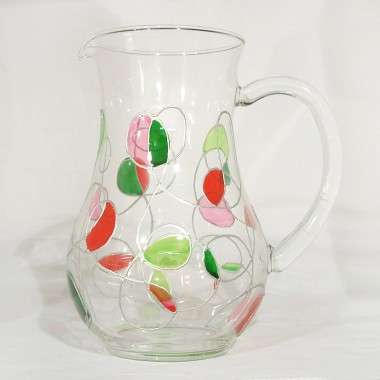 Verres à eau peints à la main