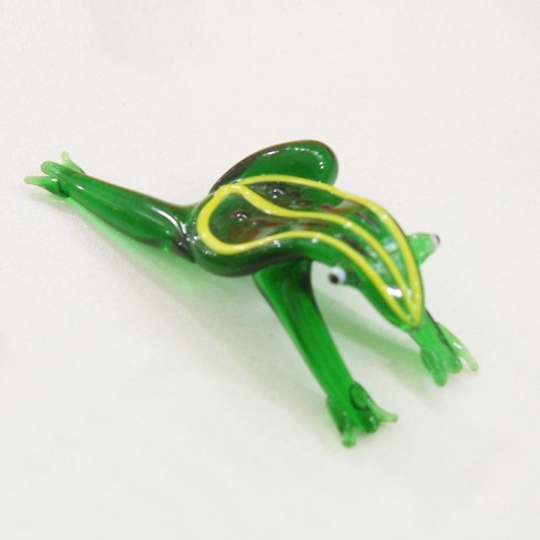 Grenouille en verre