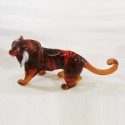 Grand tigre en verre