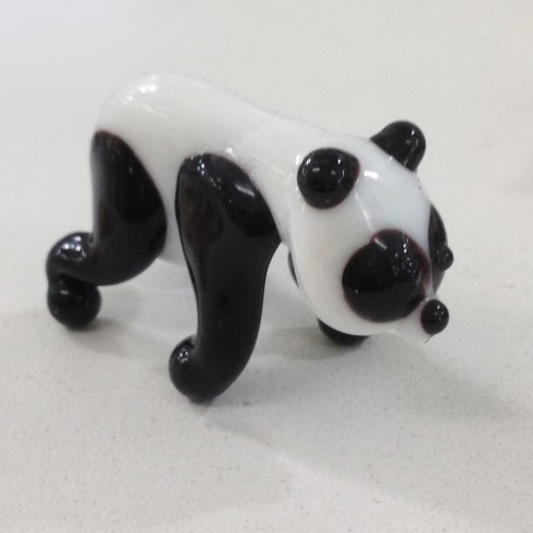 Petit panda en verre