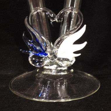 Verres Duo cygne en verre