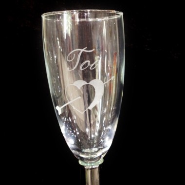 Verres Duo cygne en verre