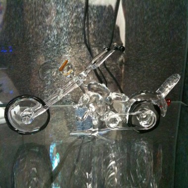 Moto en verre