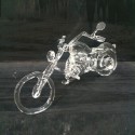 Moto en verre