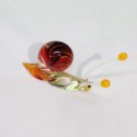 Grand escargot en verre