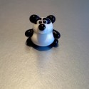 Panda rigolo  en verre