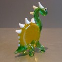 Dinosaure  en verre