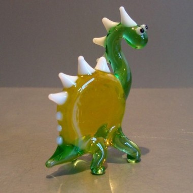 Dinosaure  en verre