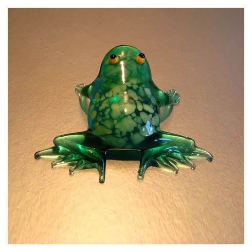 Grenouille  en verre