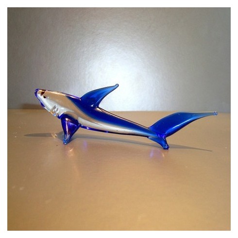 Requin en verre 