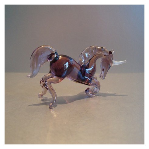 Licorne en verre