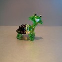 Tortue fantaisie en verre 