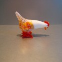 Poule en verre