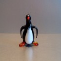 Pingouin fantaisie en verre 