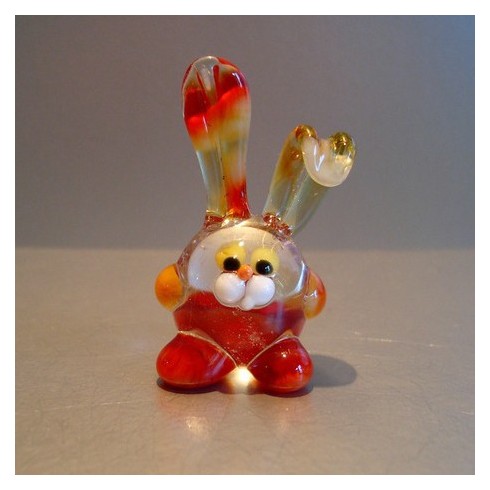 Lapin fantaisie en verre