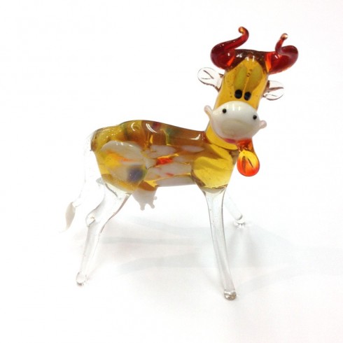 happykdo Vache folle  en verre