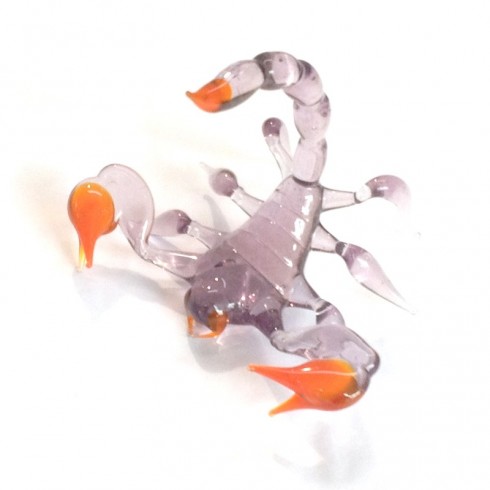 happykdo Scorpion violet  en verre