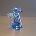 Dragon fantaisie en verre