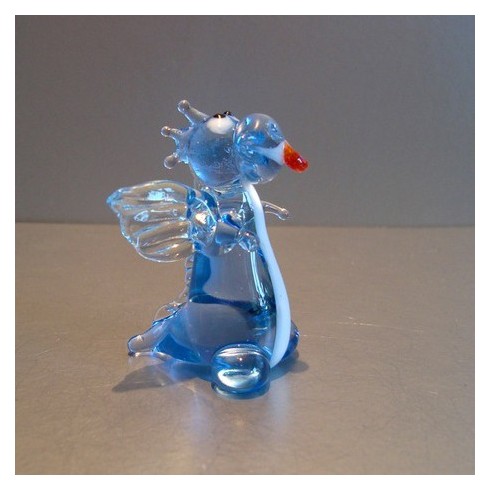 Dragon fantaisie en verre