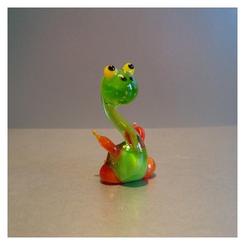 Dinosaure fantaisie en verre