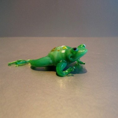 Grenouille en verre