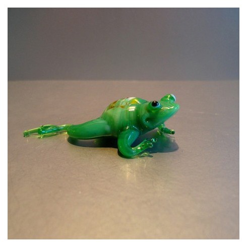 Grenouille en verre