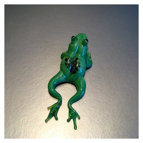 Grenouille en verre