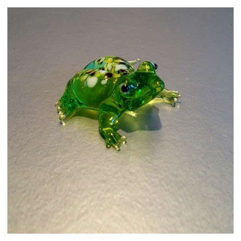 Grenouille en verre