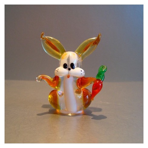 Lapin fantaisie en verre