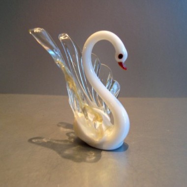 Cygne en verre