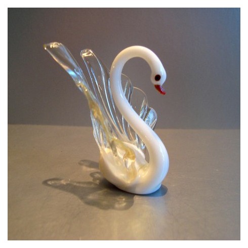 Cygne en verre