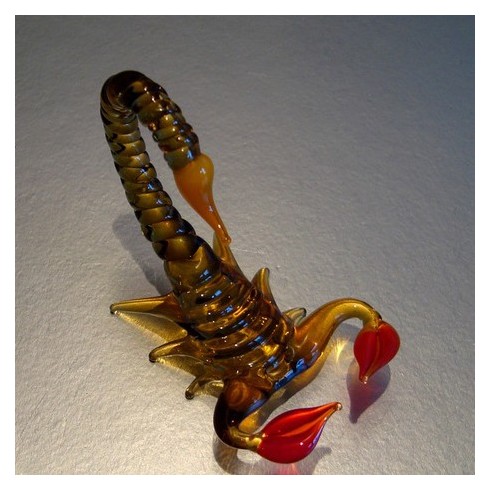 Scorpion en verre