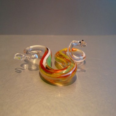 Serpent en verre