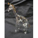 Petite girafe en verre