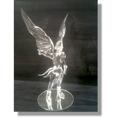  gladiateur avec des ailes en verre 