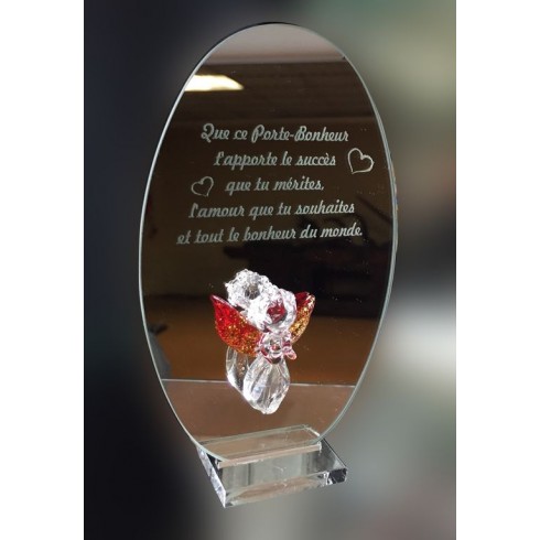 Miroir message ange-gardien