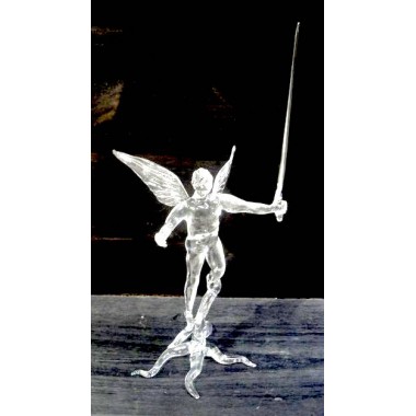 gladiateur avec des ailes en verre 