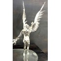 gladiateur avec des ailes en verre 