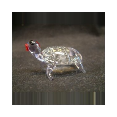 Petite tortue en verre