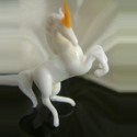 Licorne en verre