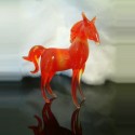 Cheval étalon en verre