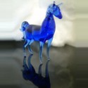 Cheval étalon en verre