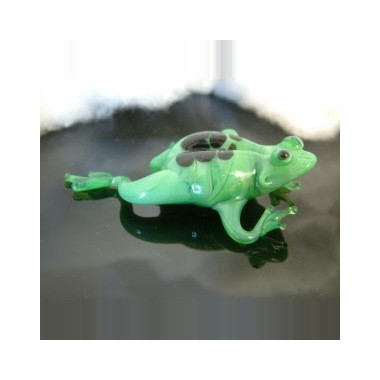 Grenouille en verre