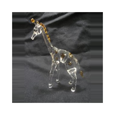 Petite girafe en verre