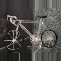 Vélo en verre