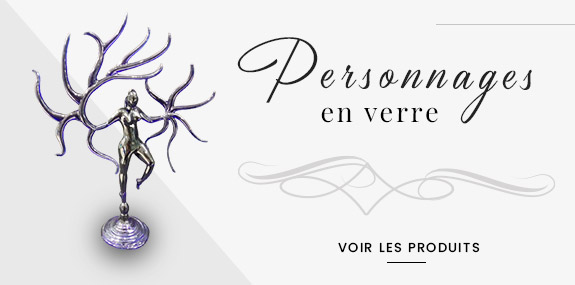 Personnages en verre